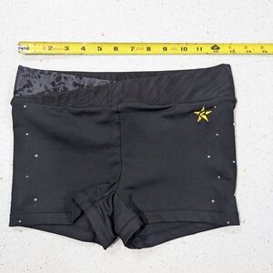 TOP GUN WORLDS Team Real Cheer Uniform Shorts Cheerleading Rebel Athletics YXL